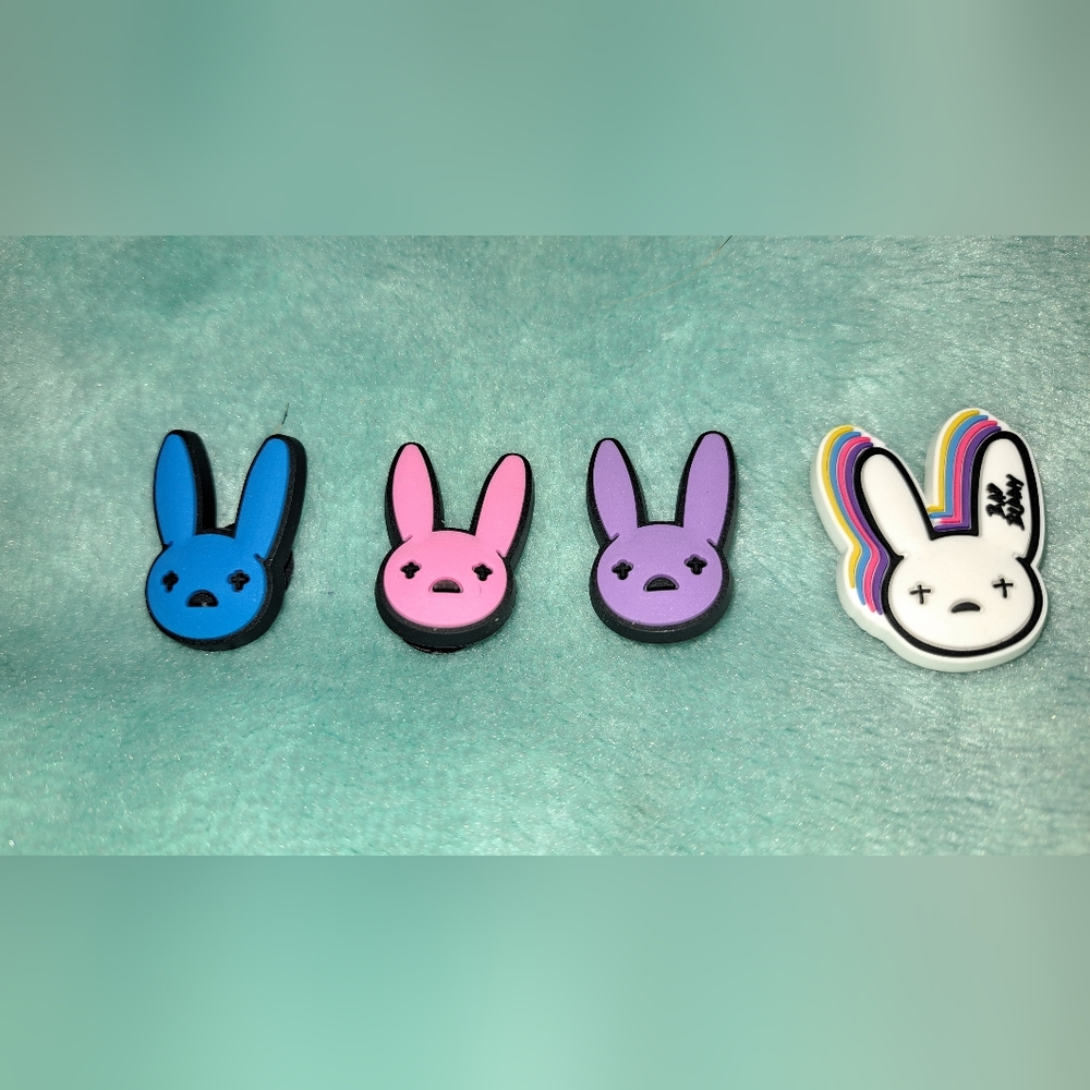 Bad Bunny 🐰 Croc Charms
